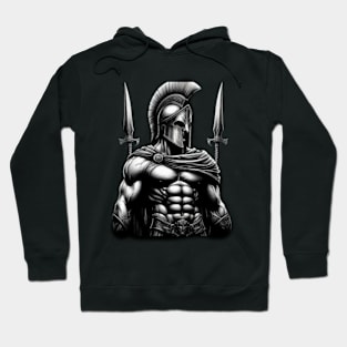 Spartan Warrior Tribute Tee: Embrace the Spirit of Valor Hoodie